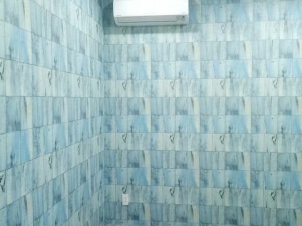 giấy dán tường vân đá xanh luxury 3024-1