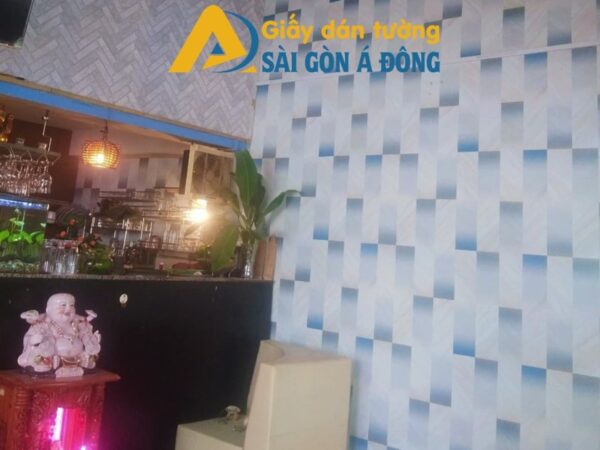 Giấy Dán Tường 3D Quán Cafe Đẹp