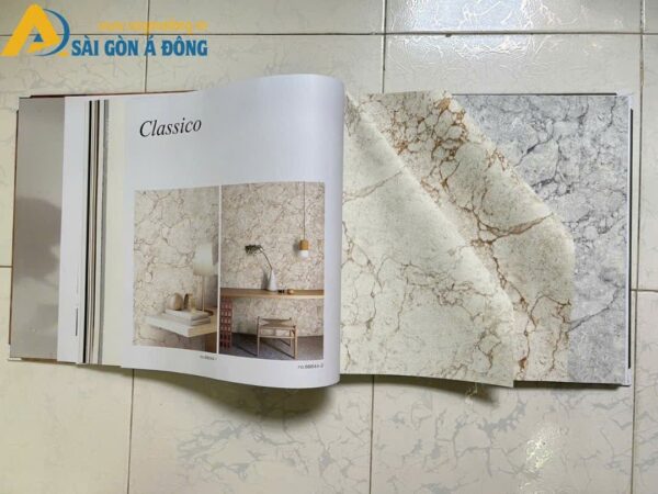 Giấy dán tường phòng khách classico