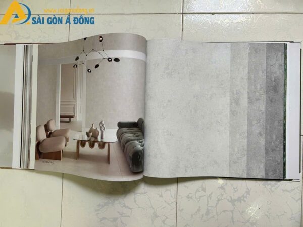 Giấy dán tường sơn xi măng hiệu ứng