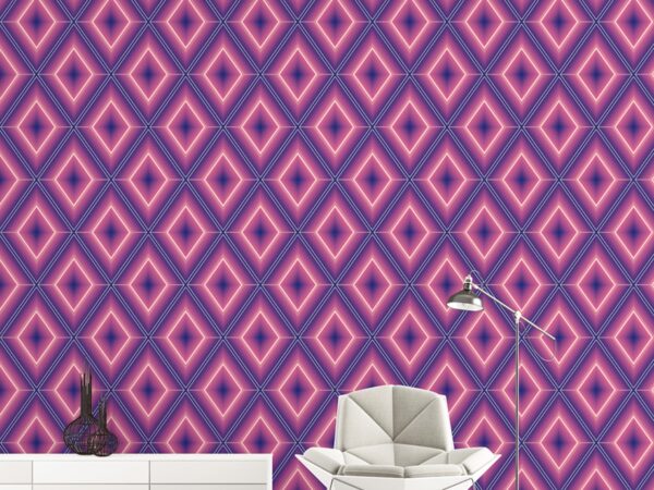 Giấy Dán Tường Màu Tím 3D Plenus III 2715-6
