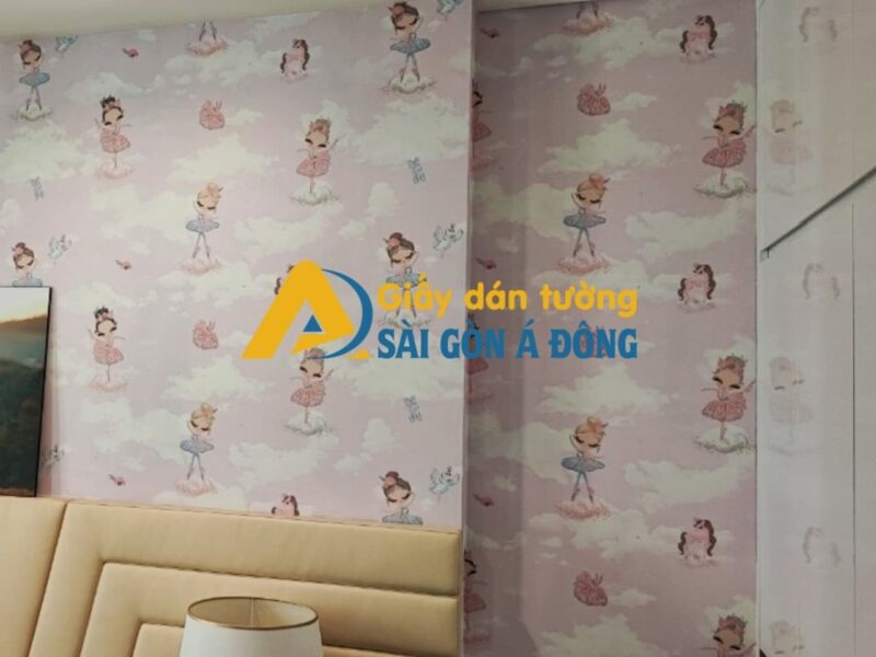 Mẫu giấy dán tường đẹp lạ phòng trẻ em