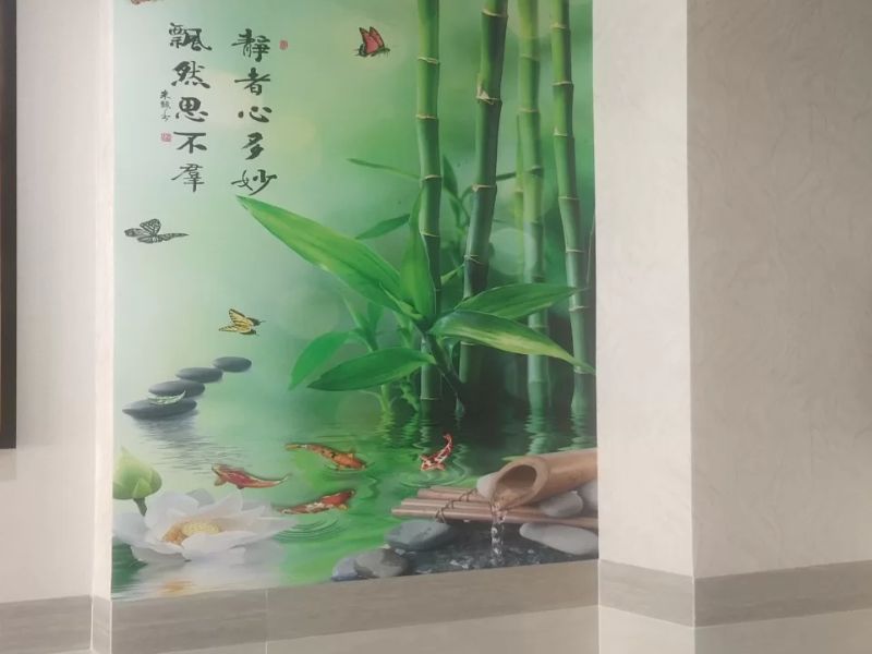 Giá tranh dán tường 5d phòng khách