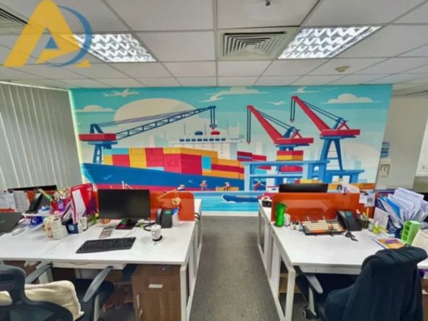 Những loại tranh dán tường phổ biến cho phòng làm việc