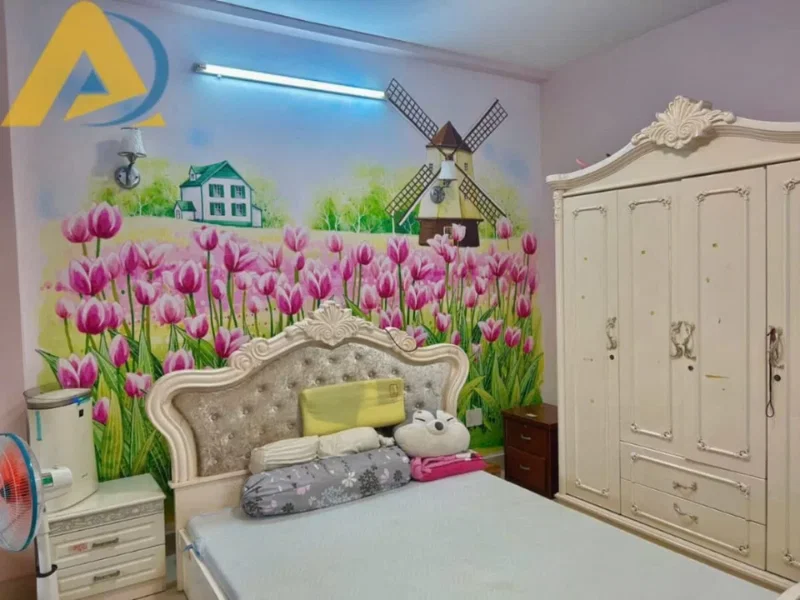 Tranh dán tường phòng khách 82 Tranh dán tường 3D phòng ngủ vợ chồng - trang trí hiện đại cho không gian lãng mạn