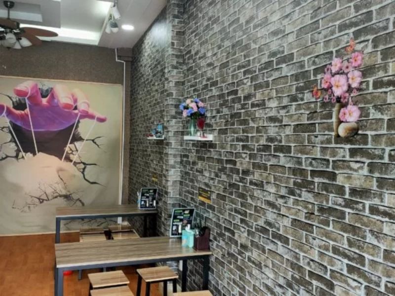 bo suu tap mau tranh dan tuong phong tap gym doc dao va dang cap 2 Tranh dán tường phòng khách
