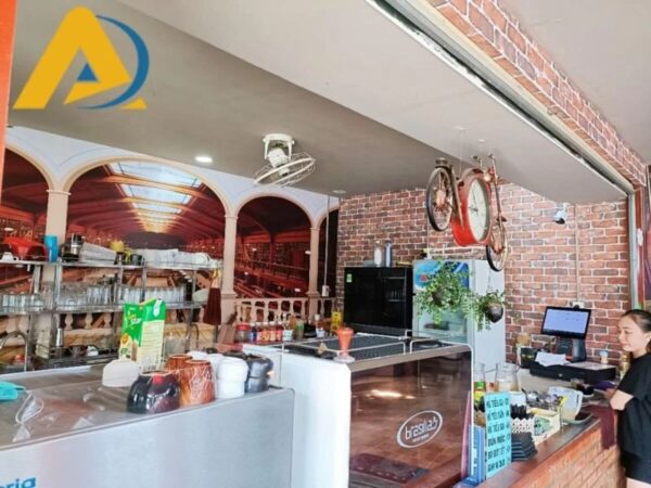 Tranh dán tường quầy nước đẹp 23 Các mẫu giấy dán tường nhà bếp đẹp và bền