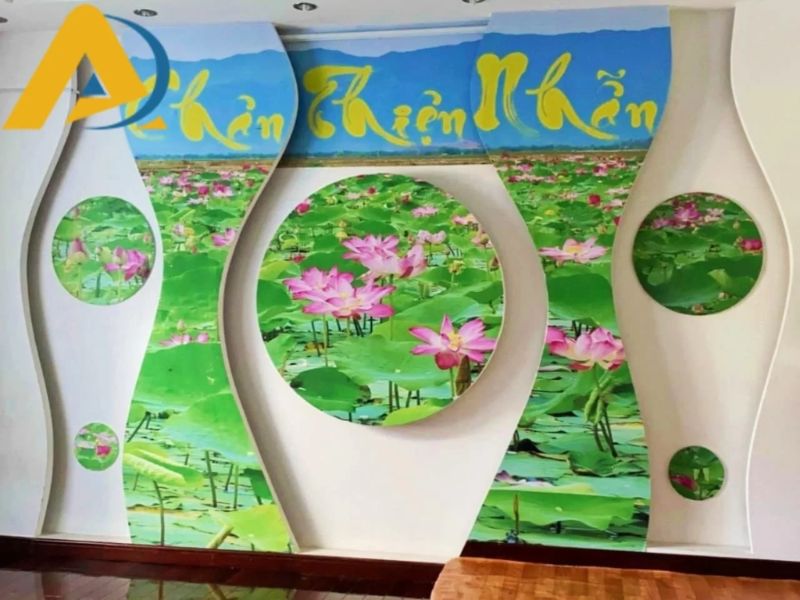 Tranh Hoa Sen Thanh Tao