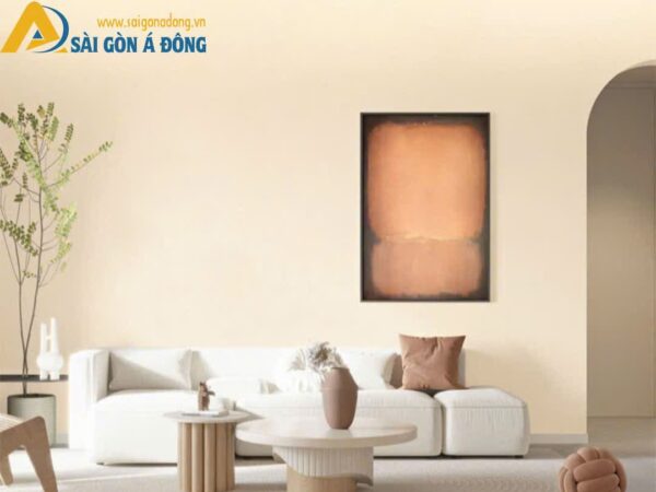Vải dán tường hoa văn ẩn cho phòng khách - Ảnh 6