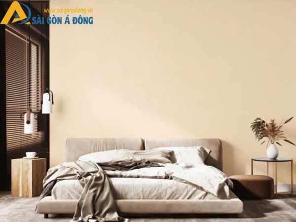 Vải dán tường hoa văn ẩn cho phòng khách - Ảnh 4