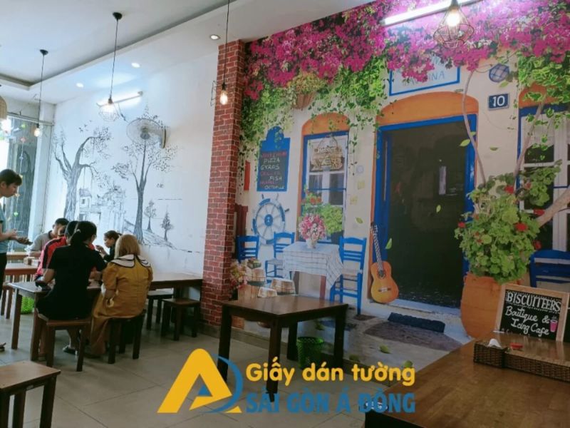Các mẫu tranh dán tường phổ biến 