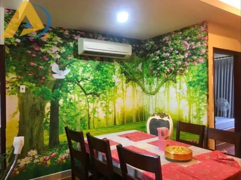Tranh dán tường phòng Vip cho nhà hàng 5 Tranh dán tường phòng Vip cho nhà hàng - Ảnh 5
