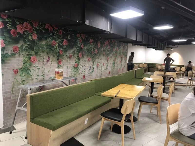 Tranh dán tường bằng gạch - Giải pháp hiện đại cho không gian sống