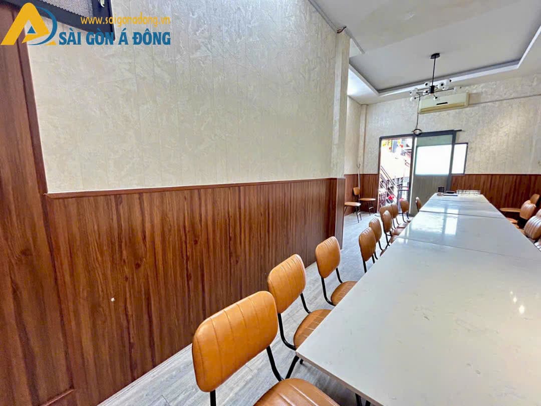 Giấy dán tường hiện đại cho phòng vip 2 Giấy dán tường giả đá miếng cho quán ăn