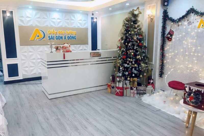 Tranh dán tường phòng khách 84 Mua giấy dán tường chất lượng ở đâu