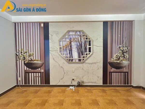 Tranh dán tường spa đông y cho phòng nam