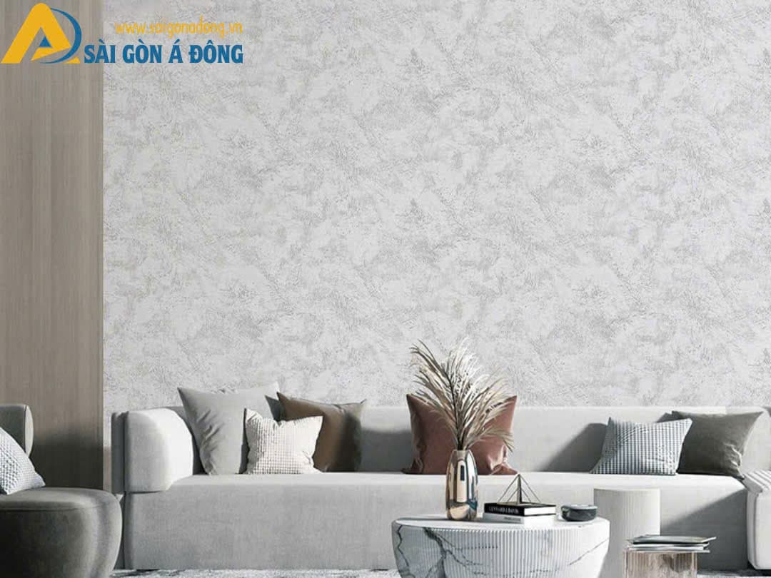 Vải dán tường giả bê tông cho phòng khách 6 Vải dán tường giả bê tông cho phòng khách - Ảnh 6