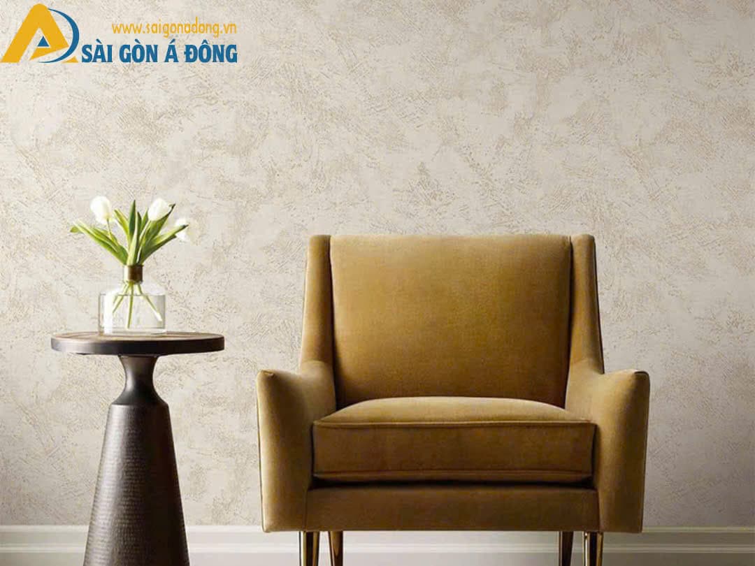 Vải dán tường giả bê tông cho phòng khách 4 Vải dán tường giả bê tông cho phòng khách - Ảnh 4
