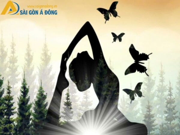 Tranh dán tường yoga ngồi thiền bãi biển 13 Tranh dán tường yoga ngồi thiền bãi biển - Ảnh 7