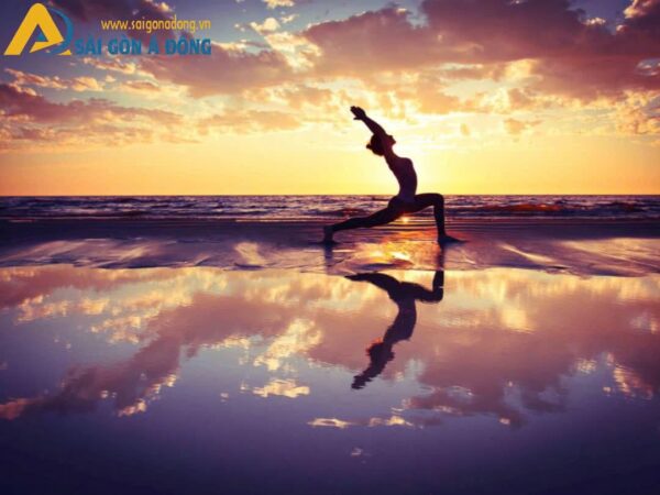 Tranh dán tường yoga ngồi thiền bãi biển 9 Tranh dán tường yoga ngồi thiền bãi biển - Ảnh 3
