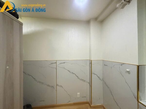 Giấy dán tường phòng ngủ ốp nhựa PVC - Ảnh 4