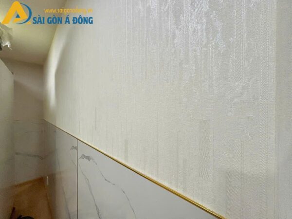 Giấy dán tường phòng ngủ ốp nhựa PVC - Ảnh 3