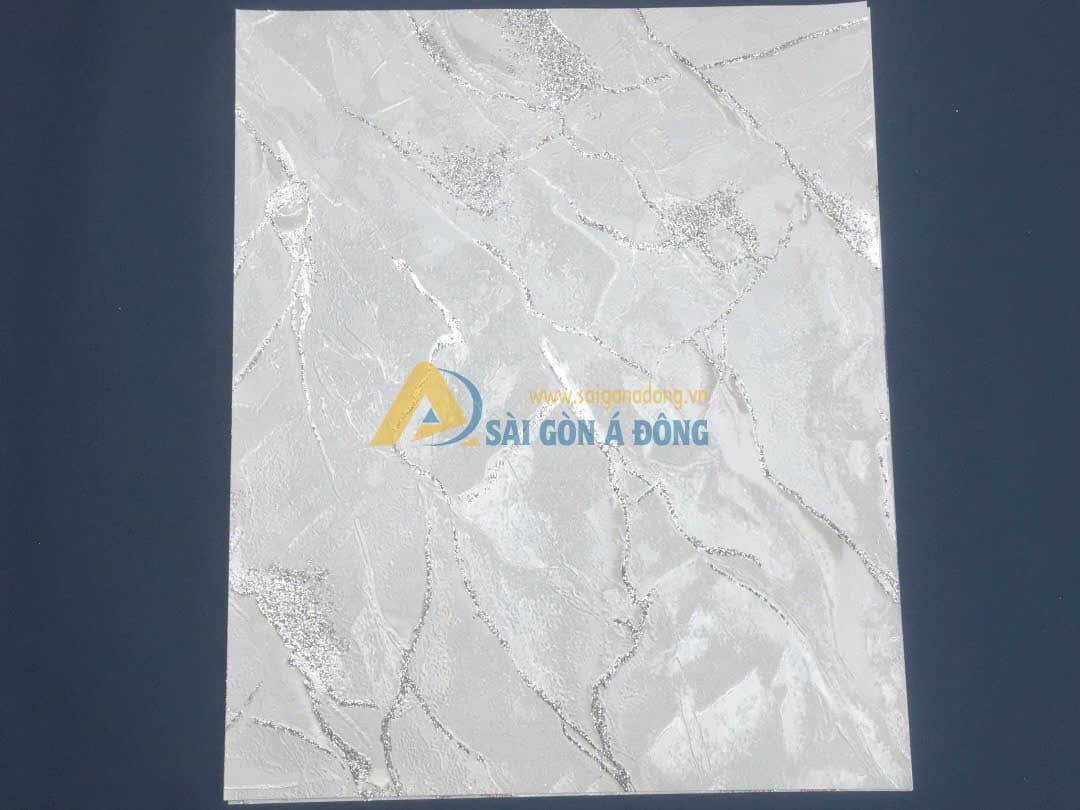 Giấy dán tường 3D đẹp phòng ngủ hiện đại 8 Giấy dán tường giả đá lux 001
