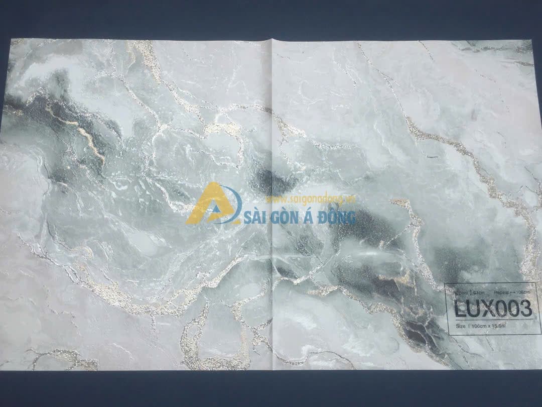 Giấy dán tường 3D đẹp phòng ngủ hiện đại 10 Giấy dán tường giả đá lux 003