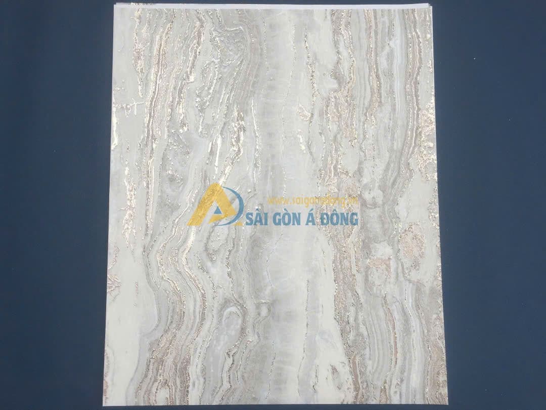 Giấy dán tường 3D đẹp phòng ngủ hiện đại 12 Giấy dán tường giả đá lux 005
