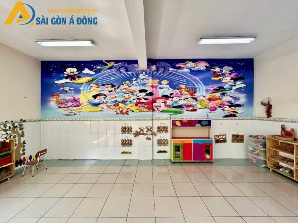 Tranh dán tường trẻ em disney