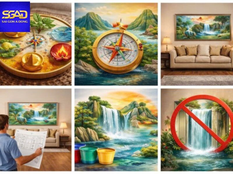 Cách chọn tranh dán tường phù hợp