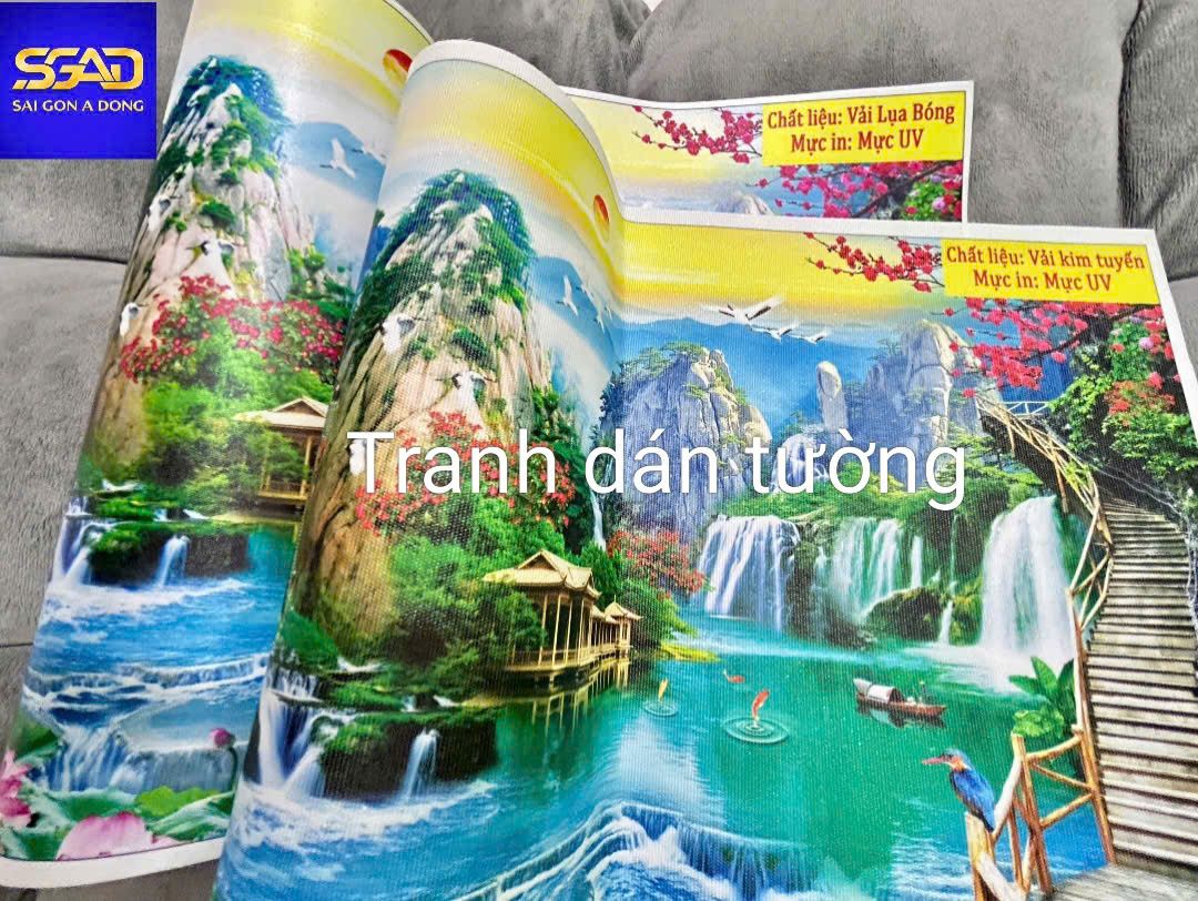 Giấy dán tường và tranh dán tường 3D