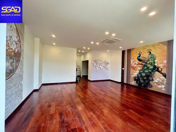 Tranh dán tường phòng ngủ với làm việc 11 Tranh dán tường cho phòng ngủ lớn