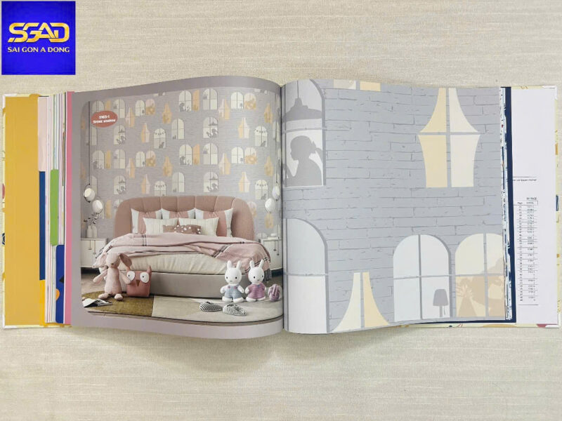 Giấy dán tường cao cấp dream world 5165