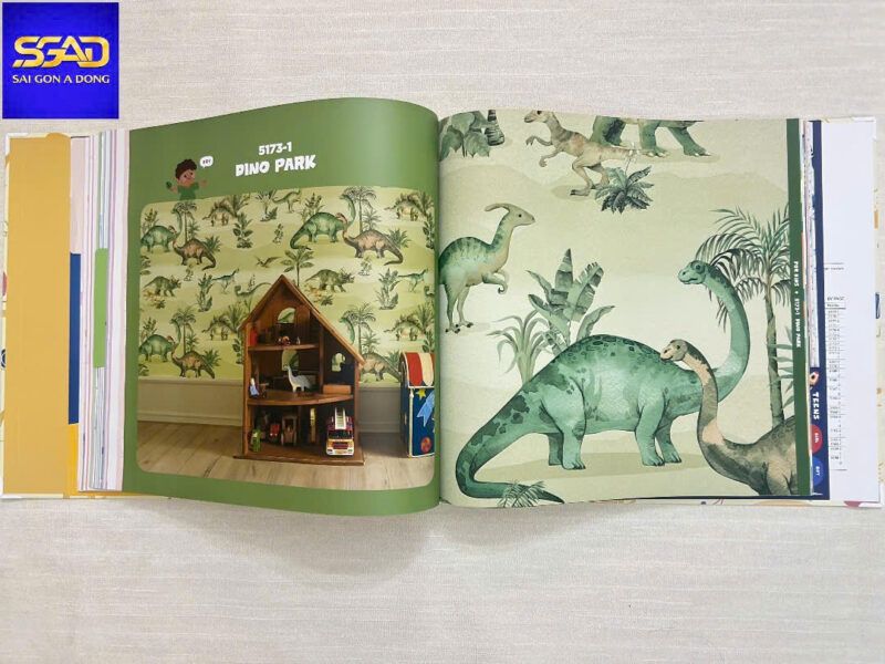 Giấy dán tường dream world cao cấp 5173