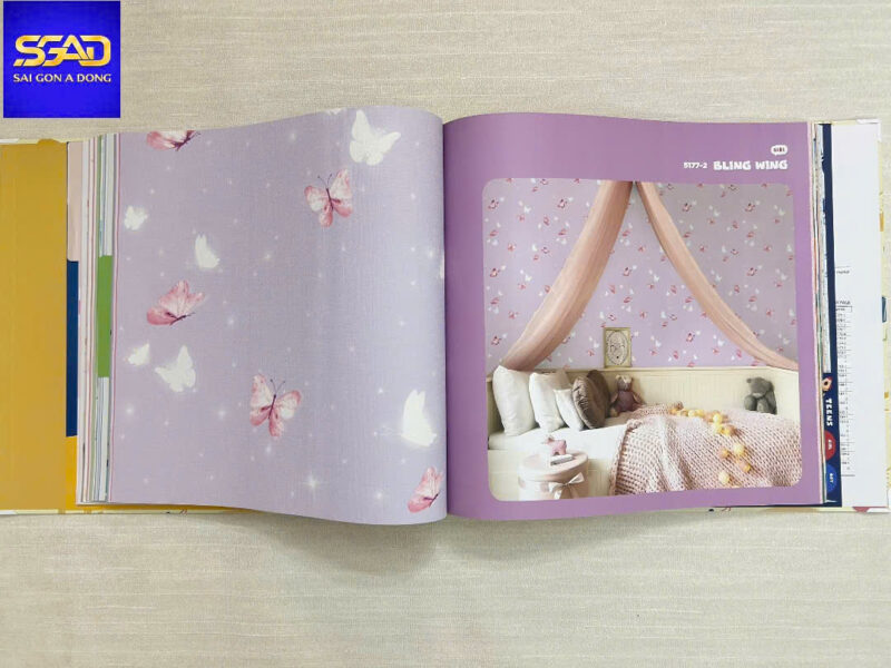 Giấy dán tường cao cấp dream world 5177