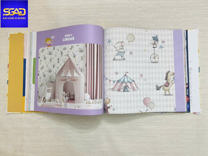 Giấy dán tường dream world cao cấp 5180-1