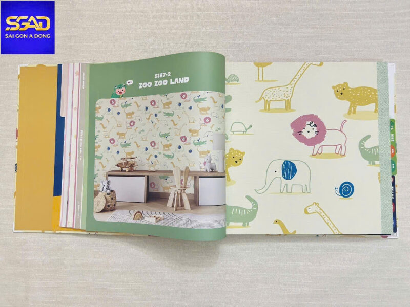 Giấy dán tường dream world cao cấp 5187-2