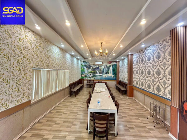 Giấy dán tường nhấn phòng vip đẹp