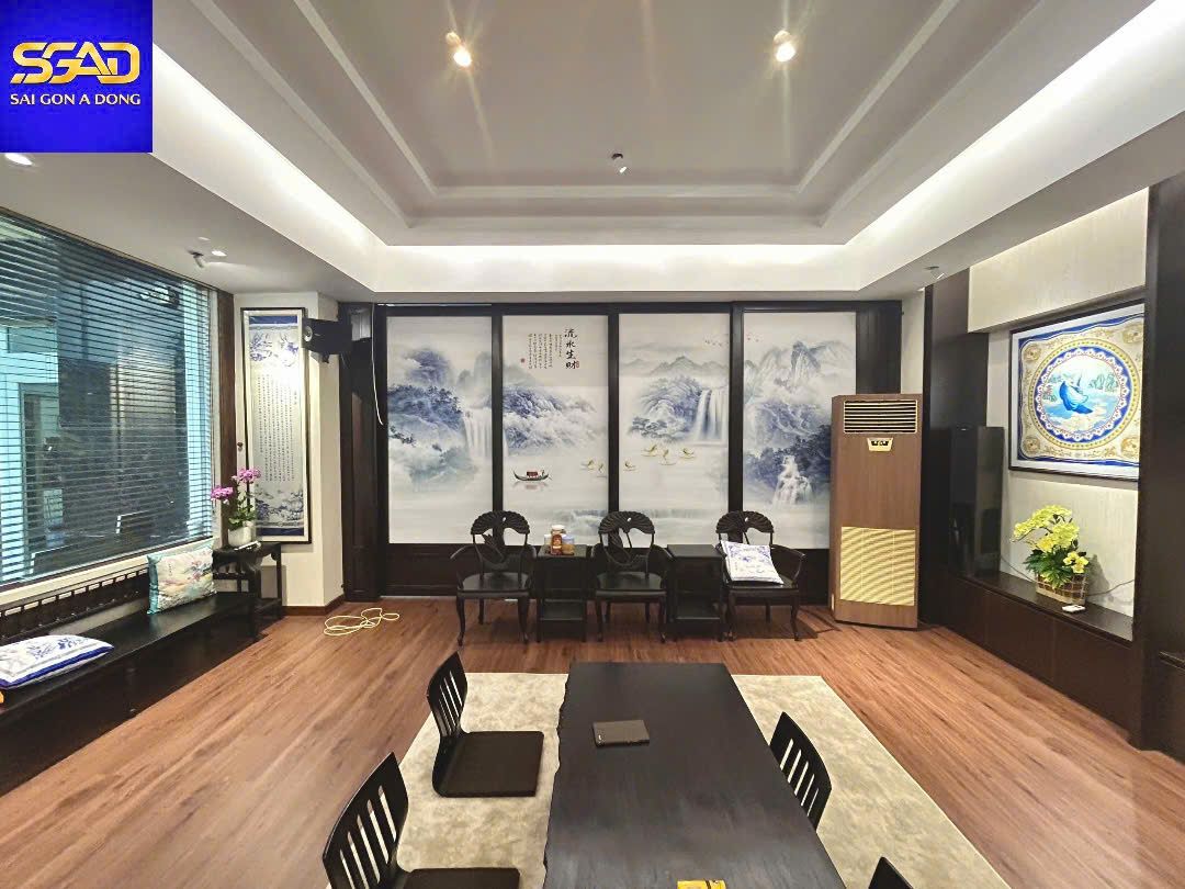Tranh dán tường quán cafe cô gái sài gòn 2 Tranh dán tường phòng trà đẹp