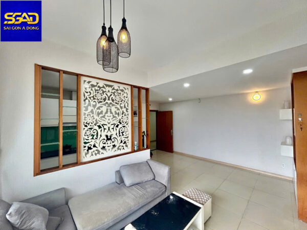 Giấy dán tường mẫu trơn phòng khách