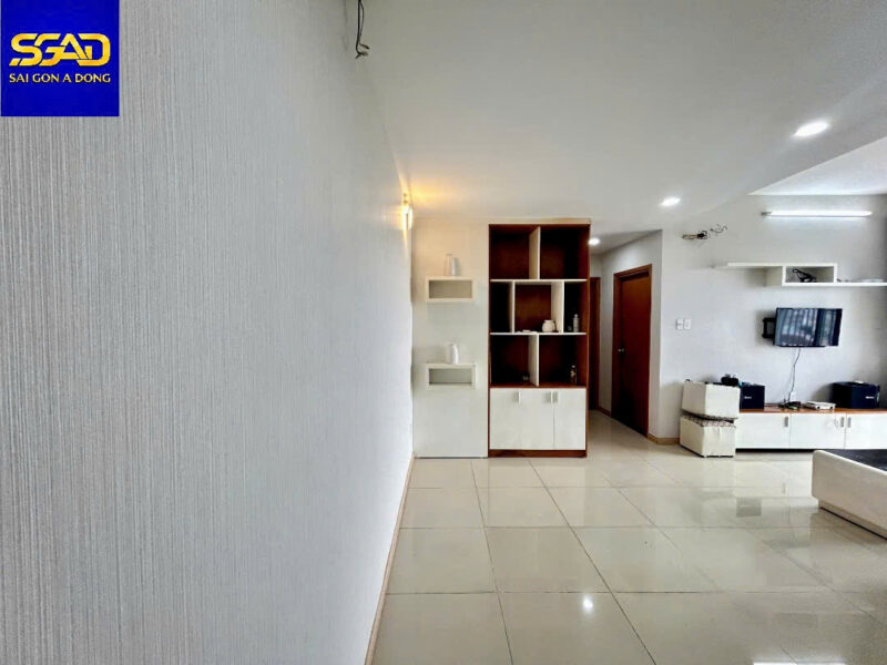 Giấy dán tường trơn nhuyễn phòng khách