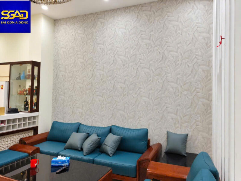 Tranh dán tường phòng khách 101 Giấy dán tường cho phòng khách hiện đại